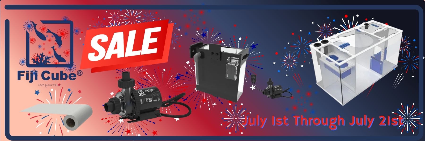 Fiji Cube Sale July 1st Through July 21th